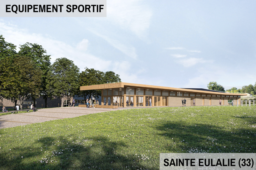 Equipement sportif à Sainte Eulalie (33) 