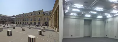 Comédie Française, sous-sols de la Cour d'Honneur du Palais Royal, Paris (75)